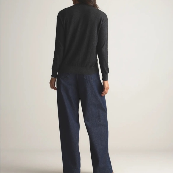 Quince lightweight cotton cashmere cardigan - Picture 8 of 10